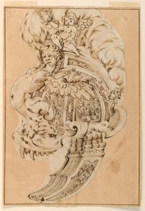 Design for a Decorative Burgonet