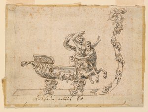 Design for a Salt Cellar in the Shape of a Sleigh