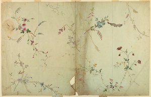 Design for a Silk Brocade