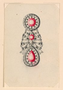 Design for an Earring by Unknown artist