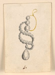 Design for an Earring by Unknown artist
