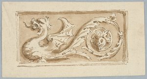 Design for the Decoration of an Oblong Panel