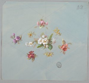 Designs for Wallpaper and Textiles: Flowers by Unknown artist