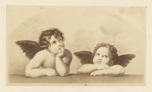 Detail of Cherubim from Raphael