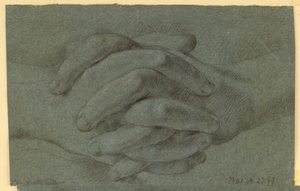 Drawing: A Study of Folded Hands