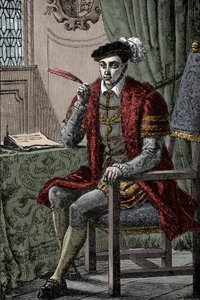 Edward VI writing his Journal
