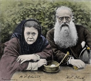Helena Petrovna Blavatsky, Russian Theosopher by Unknown artist