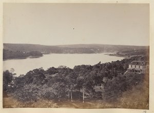 Elevated View of a Body of Water