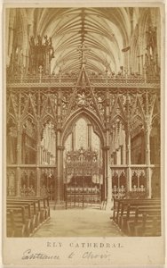 Ely Cathedral: Entrance to Choir by Unknown artist
