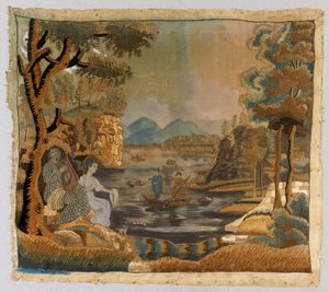 Embroidered Picture by Unknown artist