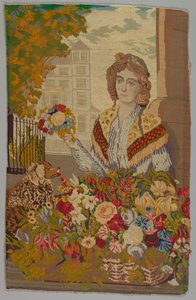 Embroidered picture by Unknown artist