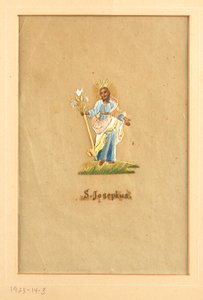 Embroidered picture by Unknown artist