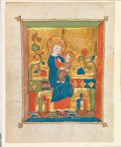 Enthroned Virgin and Child