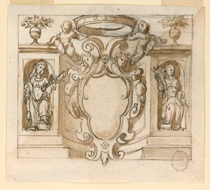 Escutcheon for a Coat-of-Arms