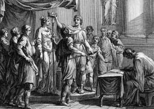 Establishment of the Salic Law, Redacted by Clovis in 508 by Unknown artist