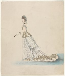 Fashion Study (Designed for Worth)