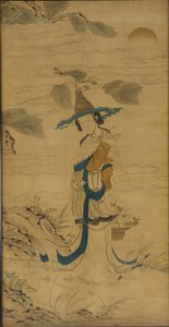 Female Immortal with a Basket by Unknown artist