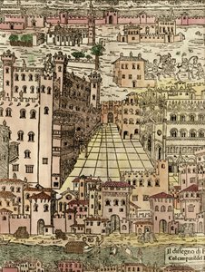Ferrara: view of the city (detail)