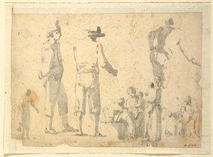 Figural Studies by Unknown artist