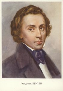 Frederic Chopin, Polish Composer and Pianist by Unknown artist