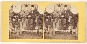 Furness Abbey - Interior of Chapter House by Unknown artist