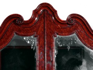 Furniture: Trumeau in Rosewood. Detail of the Upper Part. 1735 approx. Private Collection