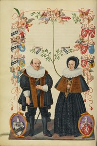Genealogy of the Derrer Family by Unknown artist