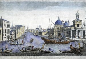General view of Venice (engraving) by Unknown artist