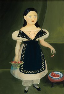 Girl with Cherries