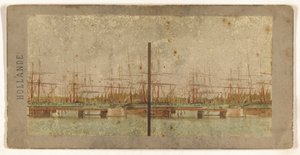Grand Basin of Ships in Rotterdam by Unknown artist