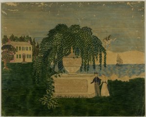 Grave of Captain and Mrs. Rich by Unknown artist