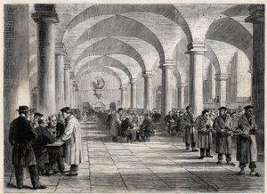 Greenwich Hospital - The West Dining Room by Unknown artist