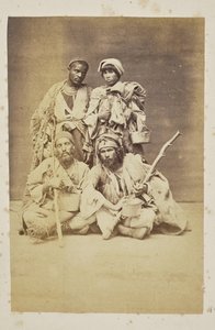 Group Portrait of Four Peasants by Unknown artist
