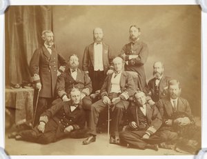 Group Portrait of Naval Officers