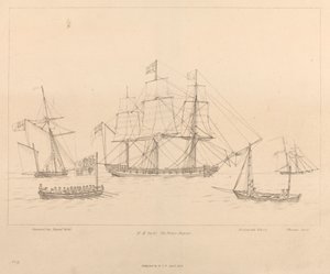 HM Yacht The Prince Regent and her ship