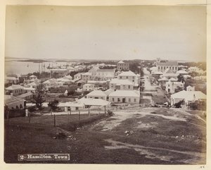 Hamilton Town by Unknown artist