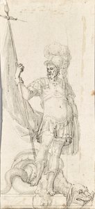 Saint George with the Dragon by Unknown artist