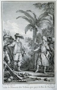 Here is the currency of tributes that the King of Portugal pays: commerce des portuguese dans les colonies - in 