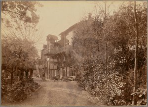 Hermitage at Sénart, View of the Elevator by Unknown artist