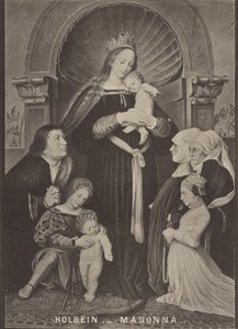 Holbein - Madonna by Unknown artist