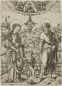 Holy Family by Unknown artist