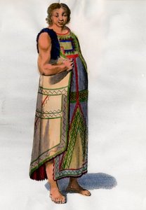 Indian costume from Montevideo in Uruguay by Unknown artist