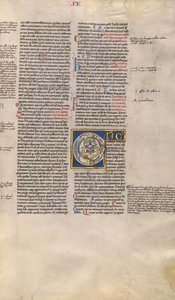 Inhabited Initial C by Unknown artist