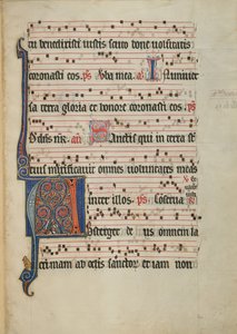 Initial A: The Beheading of Four Martyrs by Unknown artist