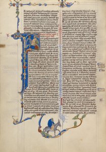 Initial F: David Orders the Beheading of an Amalekite by Unknown artist