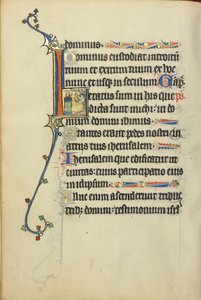 Initial L: David Speaking to an Angel
