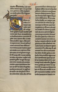 Initial T: The Blinding of Tobit by Unknown artist