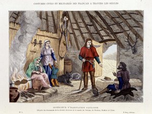 Interior of Gallic housing - in 
