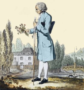 Jean-Jacques Rousseau Gathering Herbs at Ermenonville, June 1778