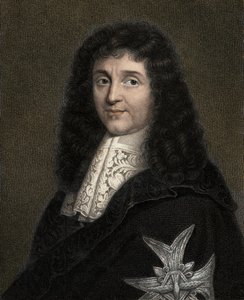 Jean Baptiste Colbert - engraving - 19th century by Unknown artist